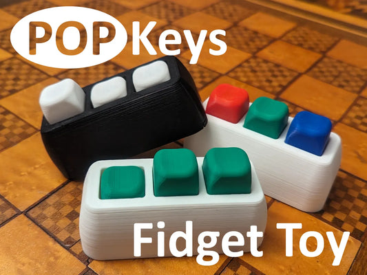 PopKeys - The Triple Toggle Fidget Toy